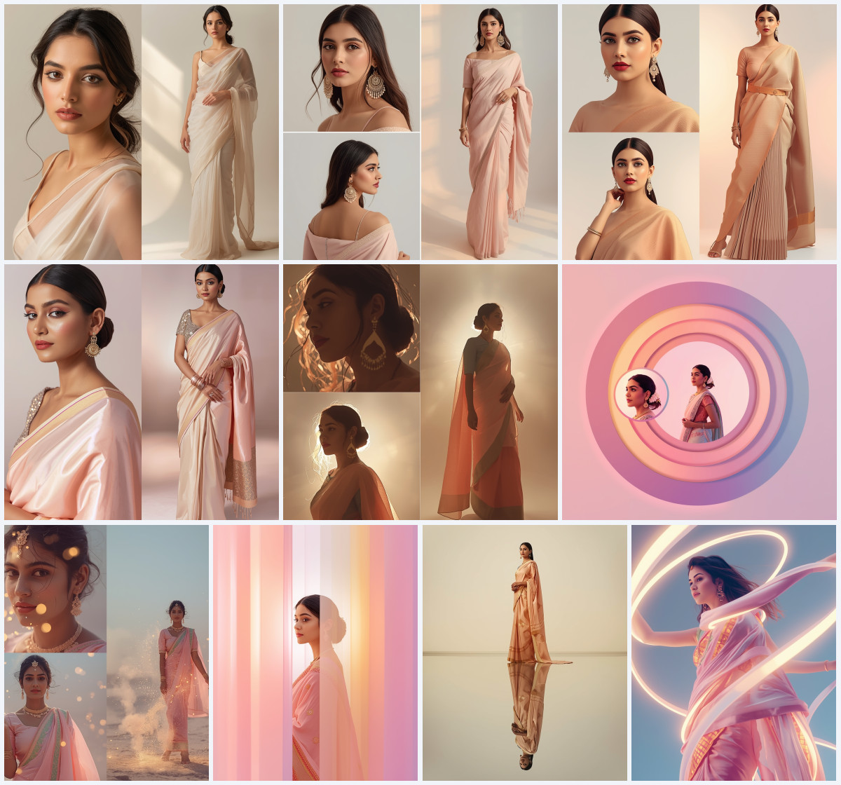 10+ Artistic Saree AI Prompts to Create Unique Ethnic Visuals with Creative Styling - Main Thumbnail
