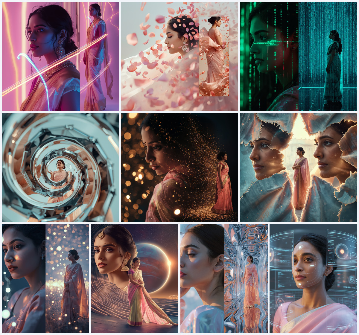 10+ Bridal Banarasi Saree AI Prompts to Create Flawless Heritage Portraits with Zero Text - Main Thumbnail