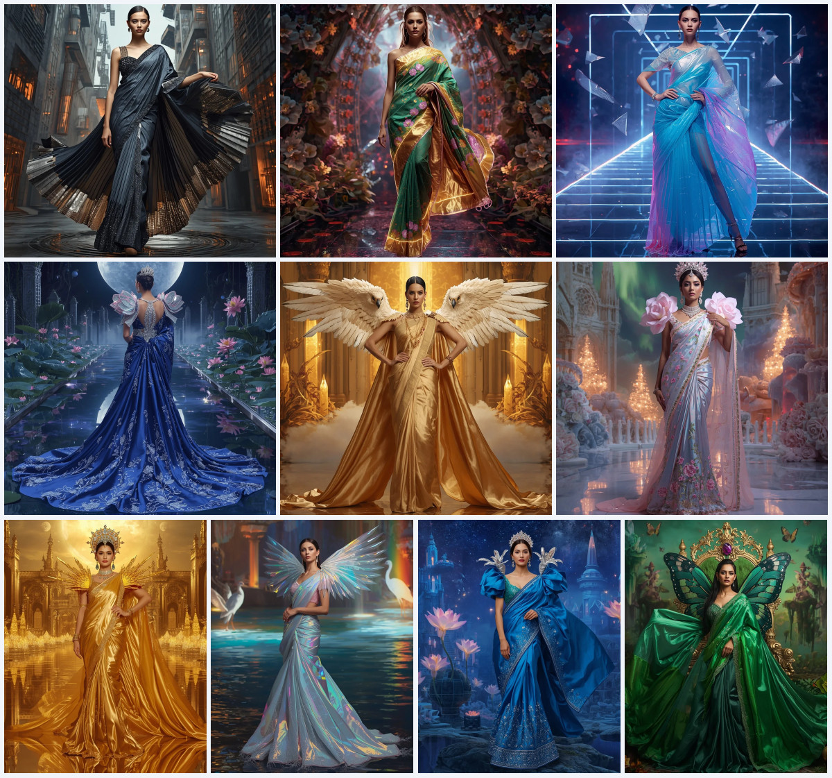 Top 10 Trending Woman Pose Art Prompts