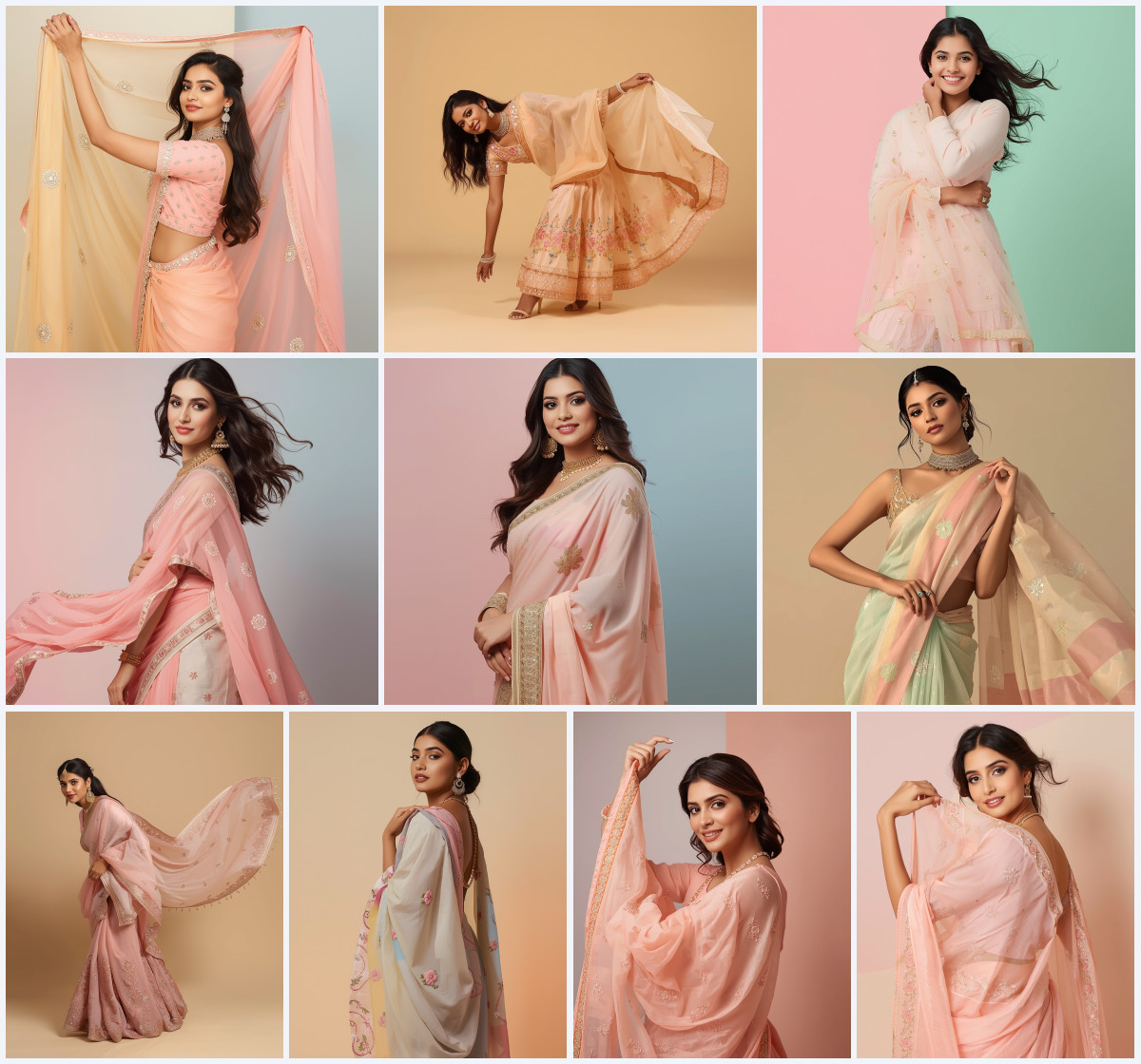 10 Viral AI Prompt for Women Saree Photos with Luxury Wedding Style and Rich Details (2026) | Realistic  Prompts for Festive Dress Photos