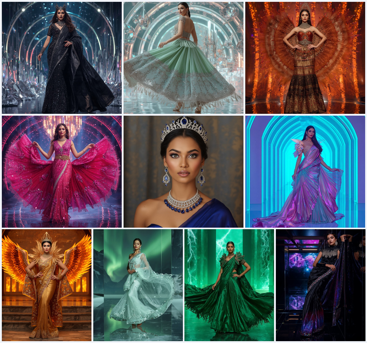 Top 10 Saree AI Prompts for Modern Indian Bride Portraits - Main Thumbnail