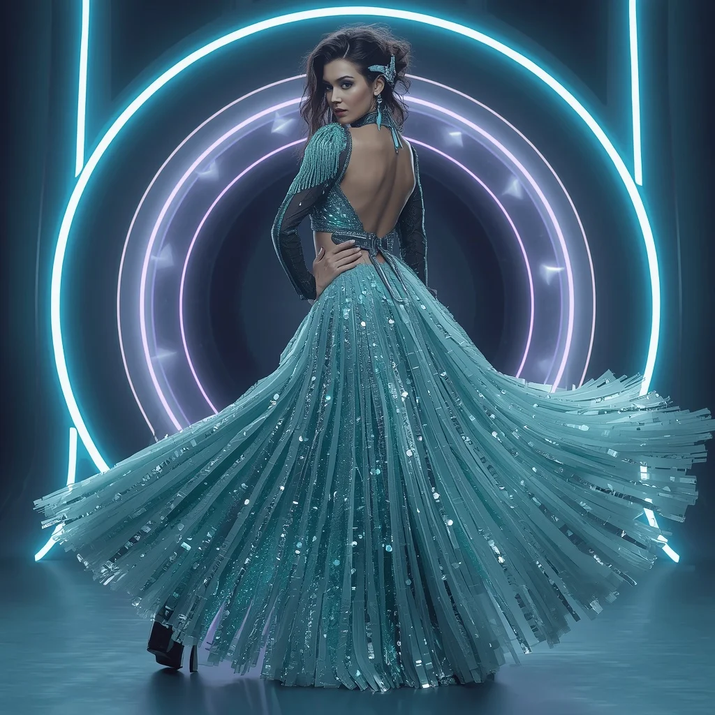 Frozen Aurora Ice Singularity Apex Armor Saree with Floating Orbital Storm Ring Matrix Nexus Collapse Core | Prompt Seen Girls AI Photo Editing
